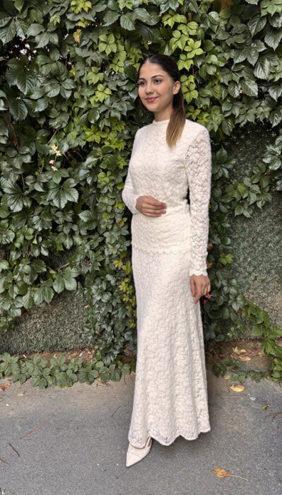 Si Desing Dantelli Etek EKRU - 3