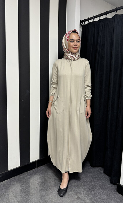 Studio Nish Önü Fermuarlı Oysho Kap TAŞ - 3