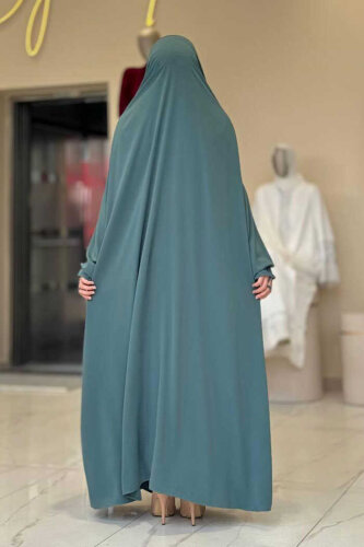 StudioNish Cilbab Abaya MİNT - 3