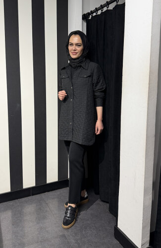 StudioNish Clasy Gömlek SİYAH