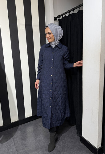 StudioNish Fiona Kap LACİVERT - 4