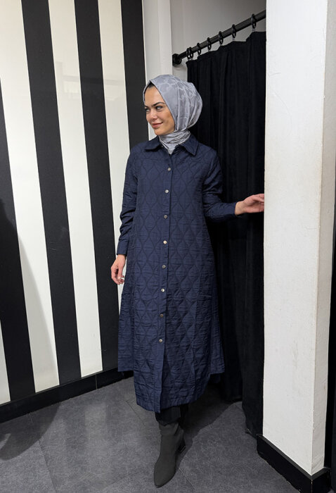 StudioNish Fiona Kap LACİVERT - 4