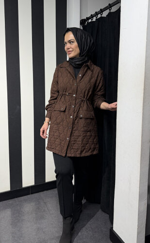 StudioNish Mono Ceket KAHVERENGİ - 3