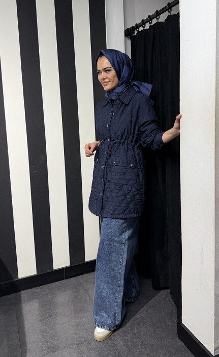 StudioNish Mono Ceket LACİVERT - 3