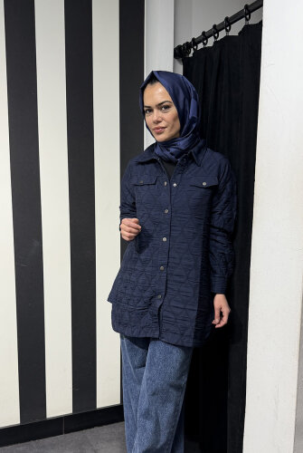 StudioNish Mono Ceket LACİVERT - 4