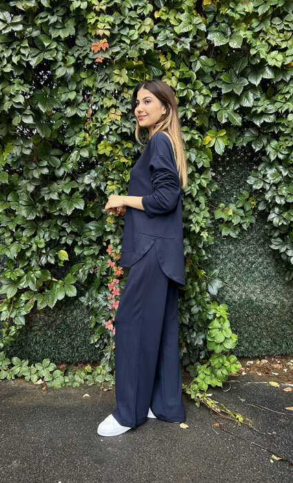 StudioNish Oysho Takım LACİVERT - 3