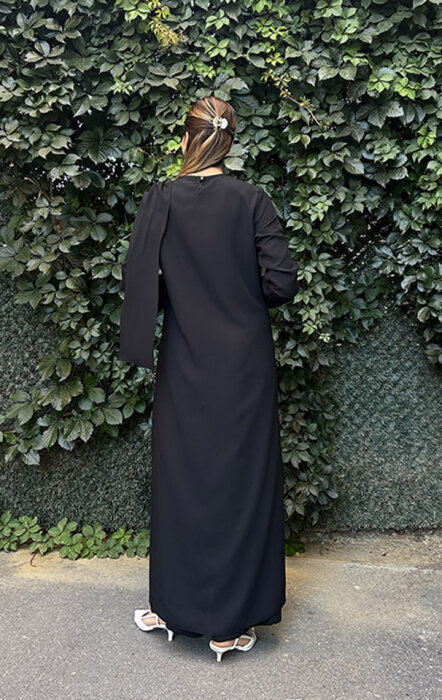 StudioNish Pantolon Tunik Takım SİYAH - 4