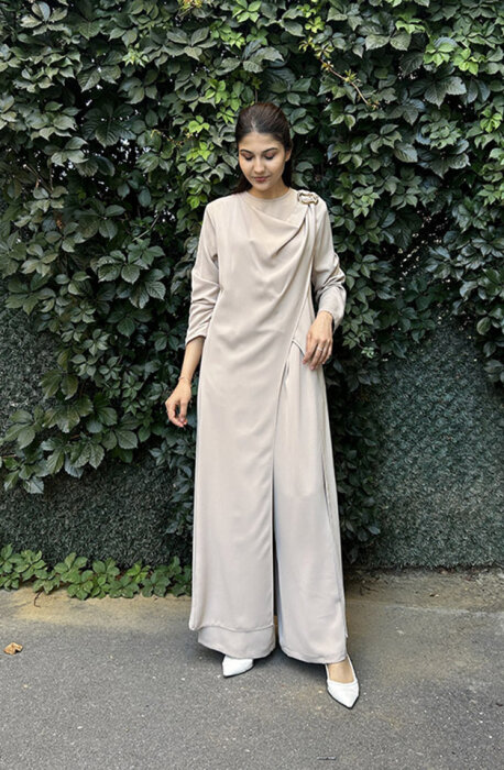 StudioNish Pantolon Tunik Takım VİZON - 2