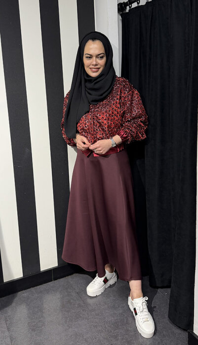 StudioNish Scuba Etek Burgonya - 1