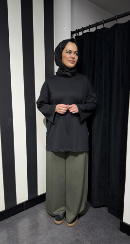 StudioNish Smahs Tshirt SİYAH