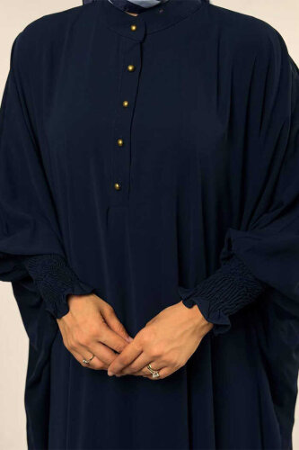 Studionish Yarasa Kol Cilbab LACİVERT - 4