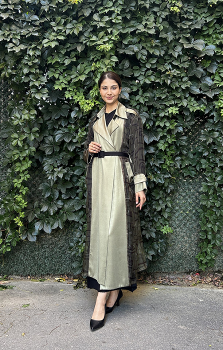 Tdee Haki Organze Kaftan HAKİ - 2