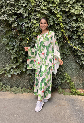 Tdee İkili Bluz Pantolon Takım SİYAH