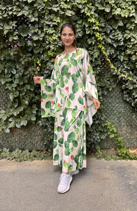 Tdee İkili Bluz Pantolon Takım SİYAH - 2