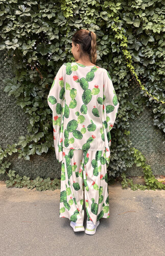 Tdee İkili Bluz Pantolon Takım SİYAH - 3