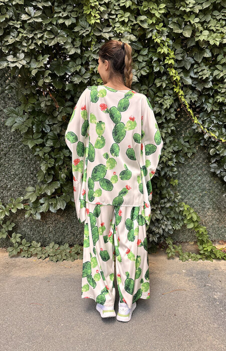 Tdee İkili Bluz Pantolon Takım SİYAH - 3