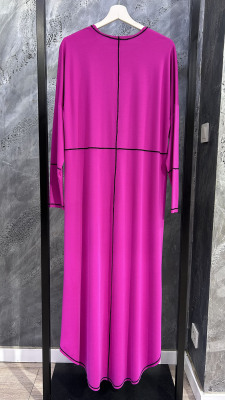 Tdee Karyoka Elbise FUŞYA - 2