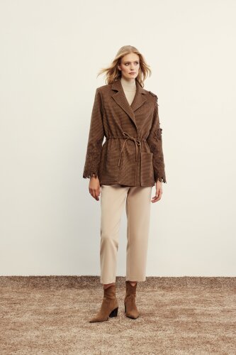 Venöve Astra Ceket CAMEL