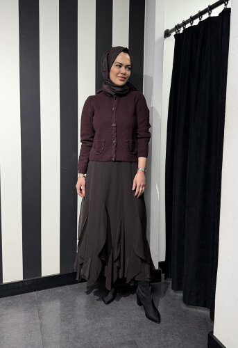 VeNöve Becca Hırka BORDO