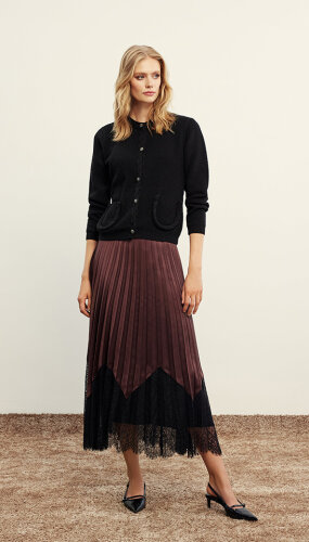 VeNöve Becca Hırka SİYAH