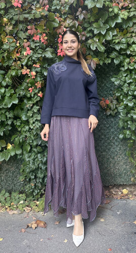 VeNöve Bert Etek Bordo/Mavi - 2