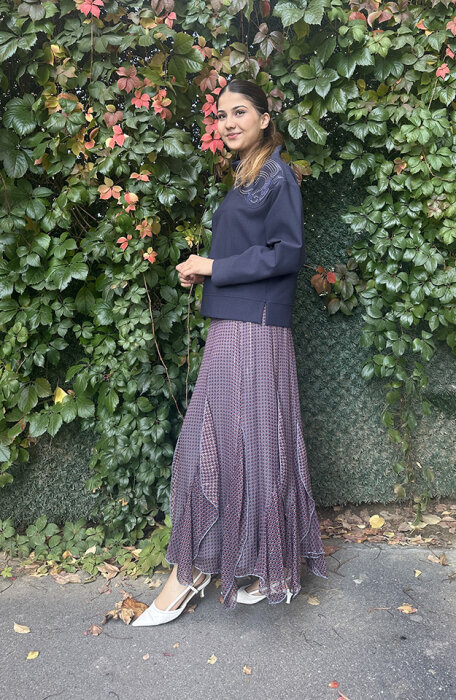 VeNöve Bert Etek Bordo/Mavi - 4