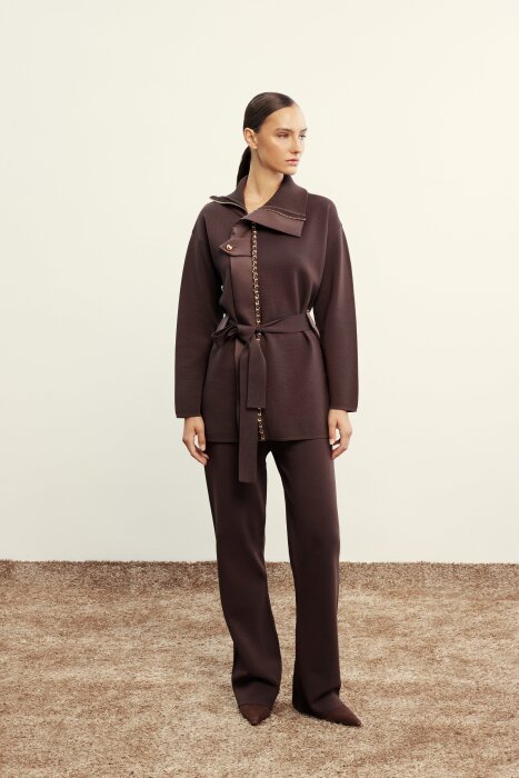 VeNöve Carin Pantolon KAHVE - 1