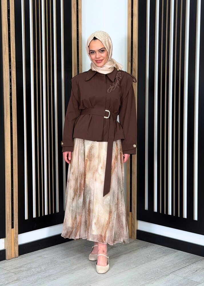 VeNöve Cerny Etek Şal Desen - 2