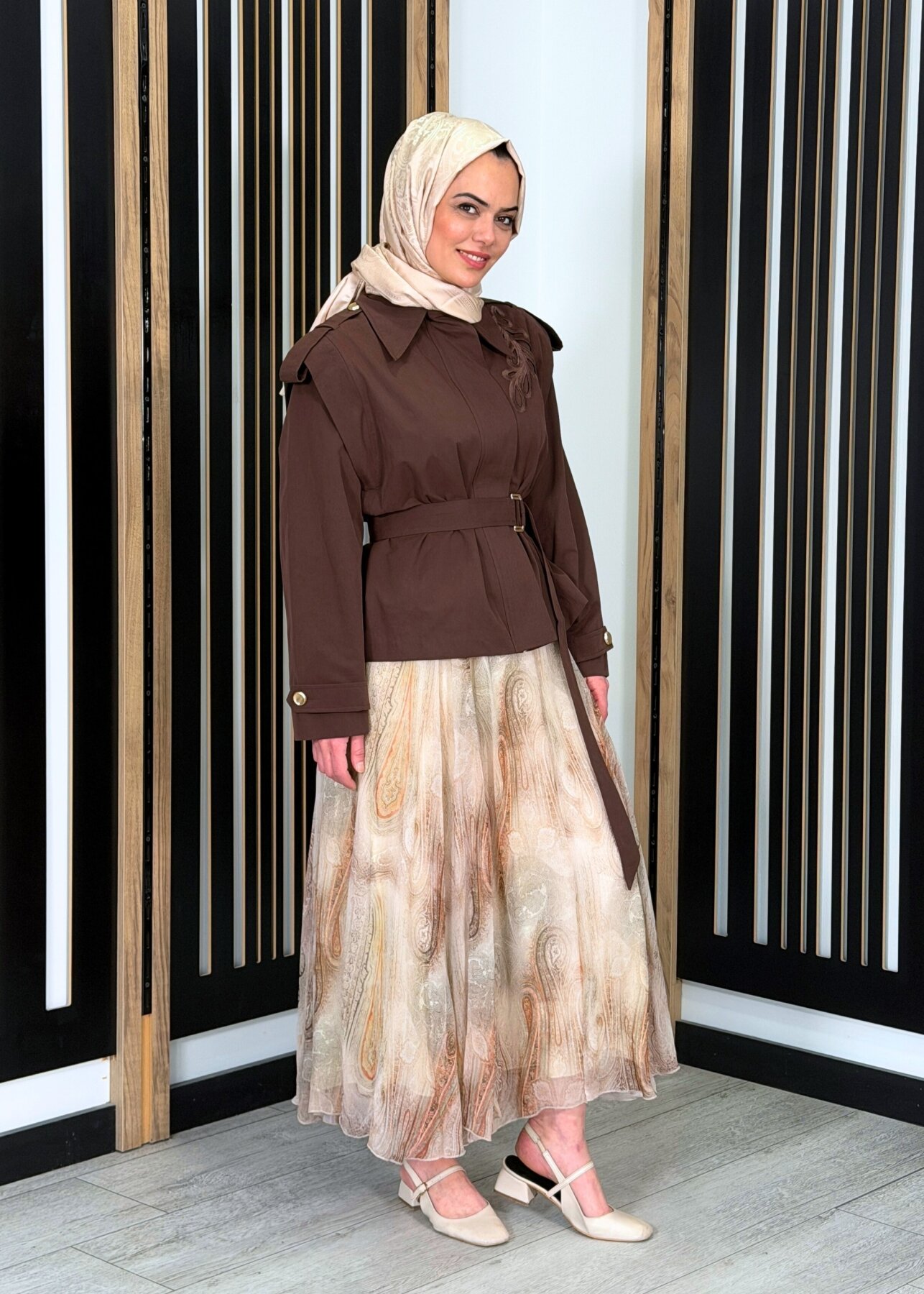 VeNöve Cerny Etek Şal Desen - 4