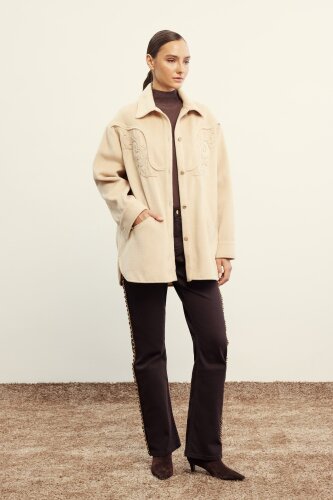 VeNöve Douglas Pantolon KAHVERENGİ