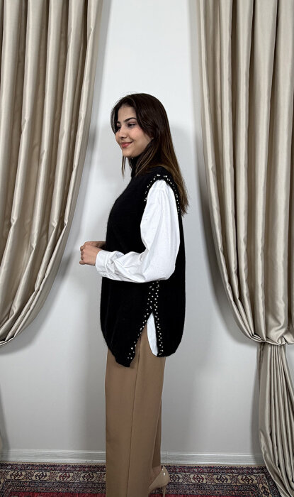 VeNöve Dove Yelek SİYAH - 2