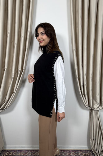 VeNöve Dove Yelek SİYAH - 3