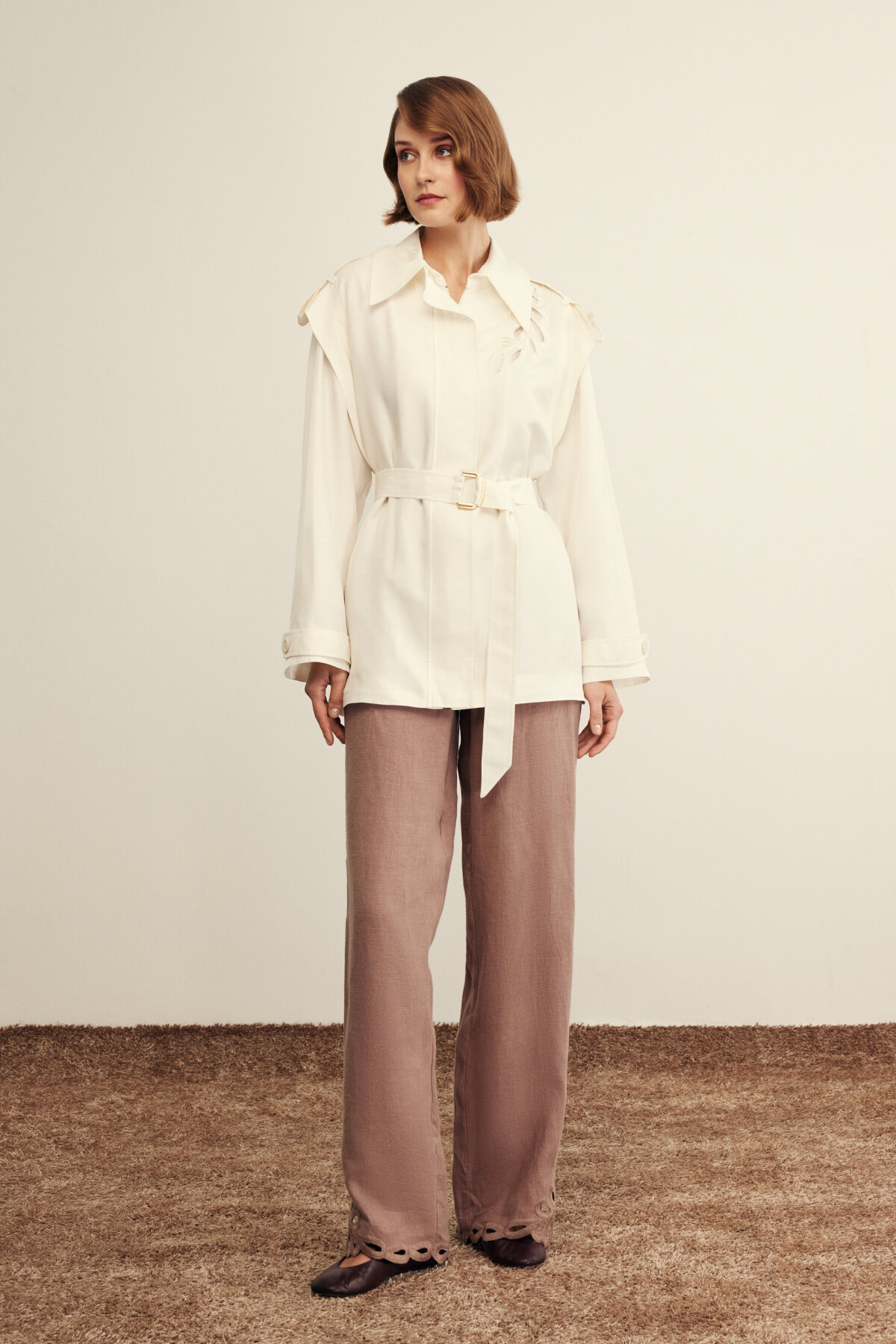 VeNöve Edward Ceket BEYAZ - 1