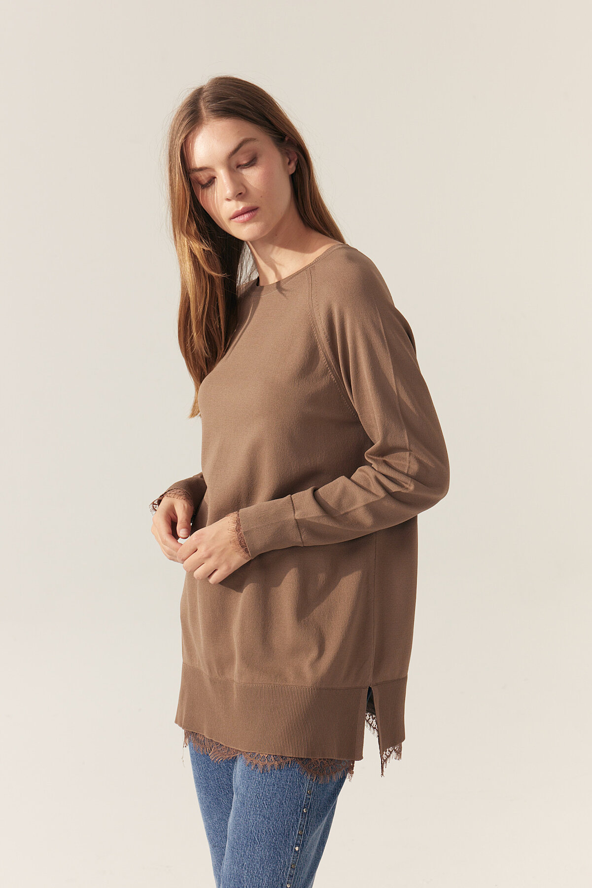 VeNöve Harmony Triko Bluz CAMEL - 1