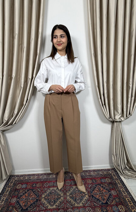 VeNöve Jens Pantolon CAMEL - 2