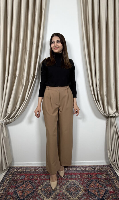 Venöve Ketty Pantolon CAMEL - 1