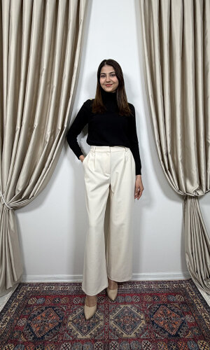 Venöve Ketty Pantolon EKRU - 2