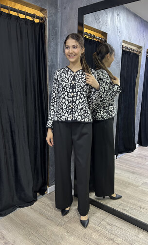 Venöve Ketty Pantolon SİYAH - 2