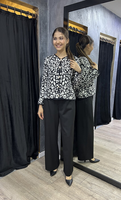 Venöve Ketty Pantolon SİYAH - 2