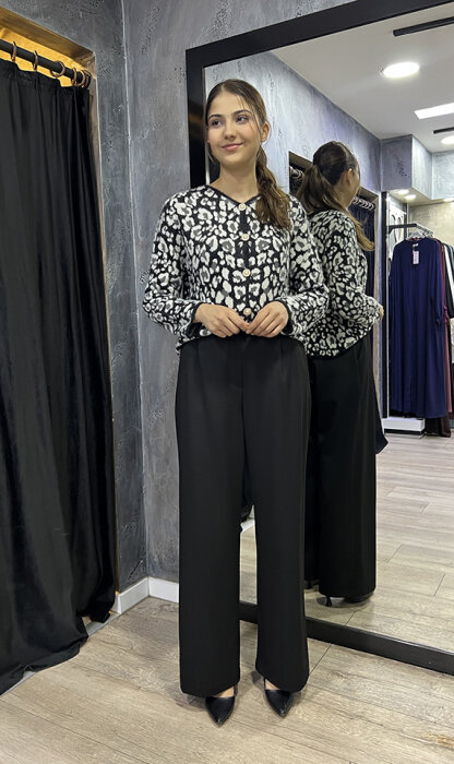 Venöve Ketty Pantolon SİYAH - 1