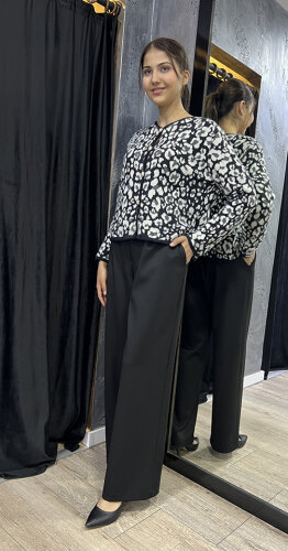 Venöve Ketty Pantolon SİYAH - 4