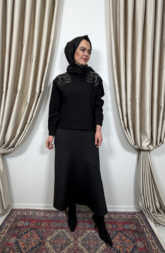 VeNöve Lulu Sweat SİYAH