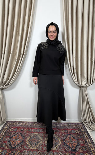 VeNöve Lulu Sweat SİYAH - 2