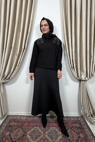 VeNöve Lulu Sweat SİYAH - 3