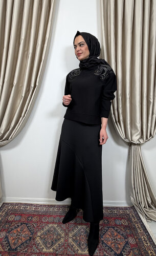 VeNöve Lulu Sweat SİYAH - 4