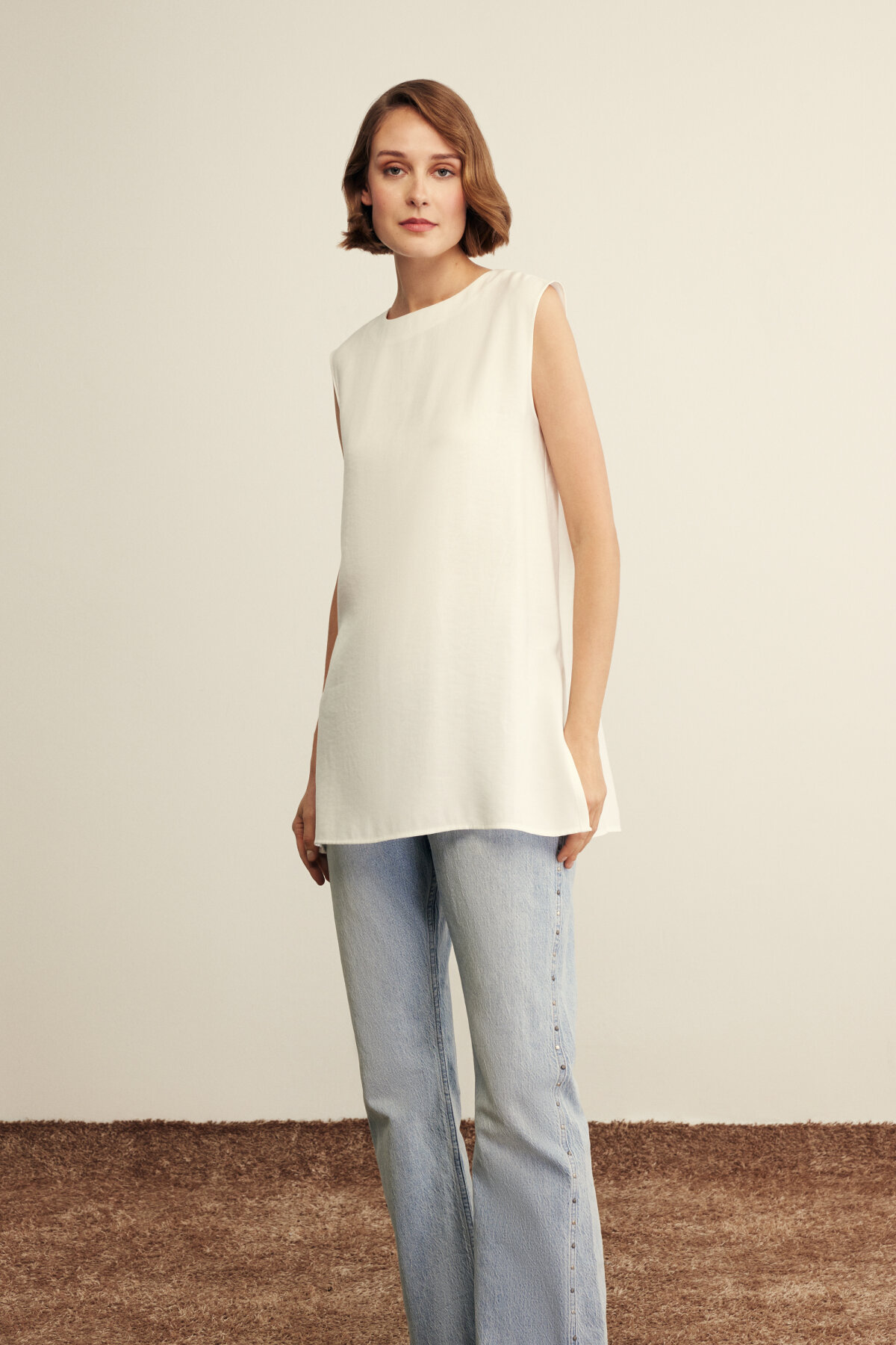 VeNöve Mayla Bluz BEYAZ - 1