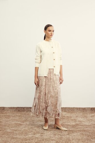 VeNöve Misa Hırka EKRU