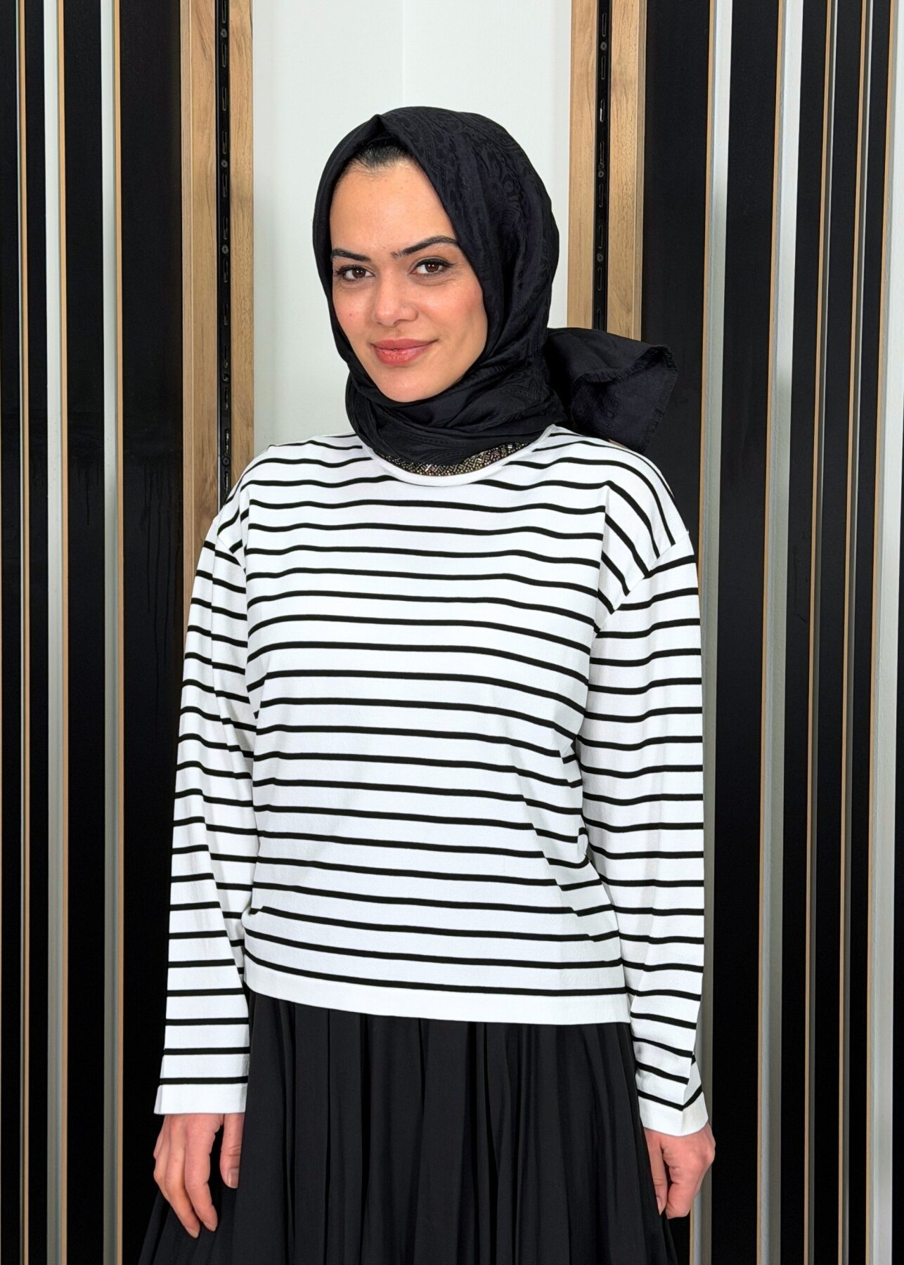 VeNöve Myles Bluz Çizgili - 2