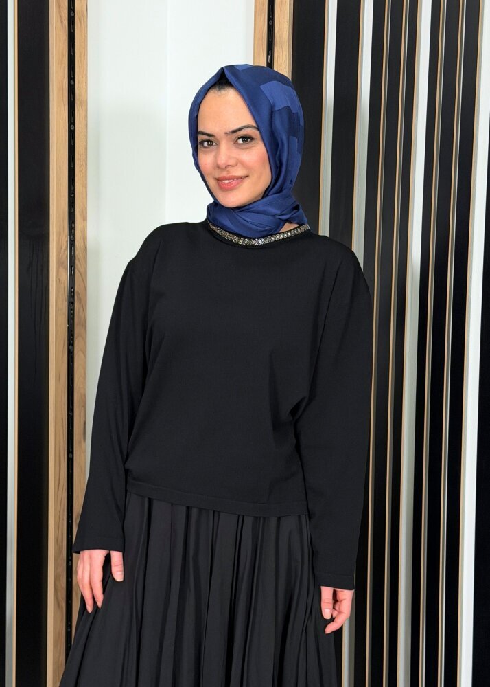 VeNöve Myles Bluz SİYAH