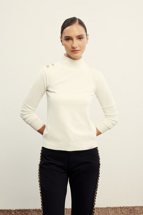 VeNöve Pety Triko EKRU - 1